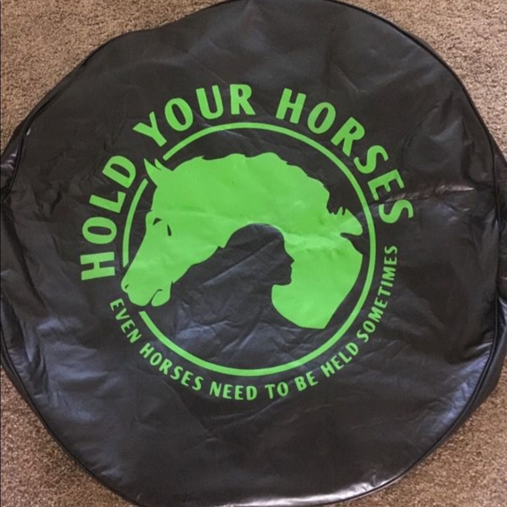 Tire Cover Hold Your Horses Jeep Gem